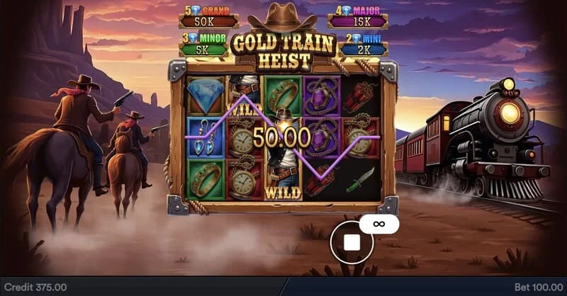 Gold Train Heist - табела со исплати и вредност на монетите